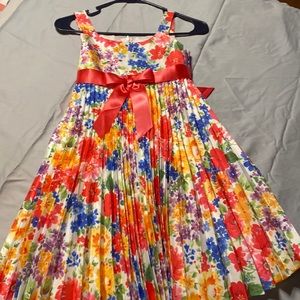 Girls Size 10 Ashley Ann Floral Dress